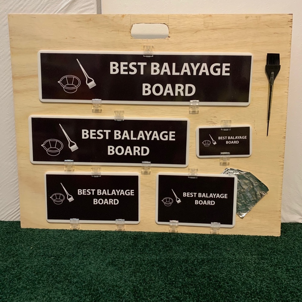 Board hair balayage color